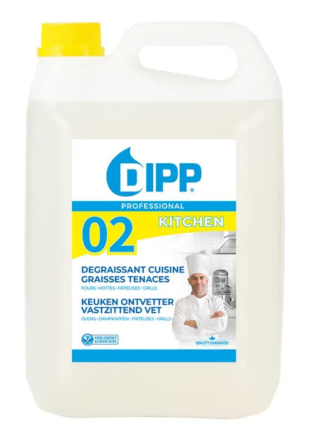 Dipp n°02 - Dégraissant Cuisine Graisses Tenaces