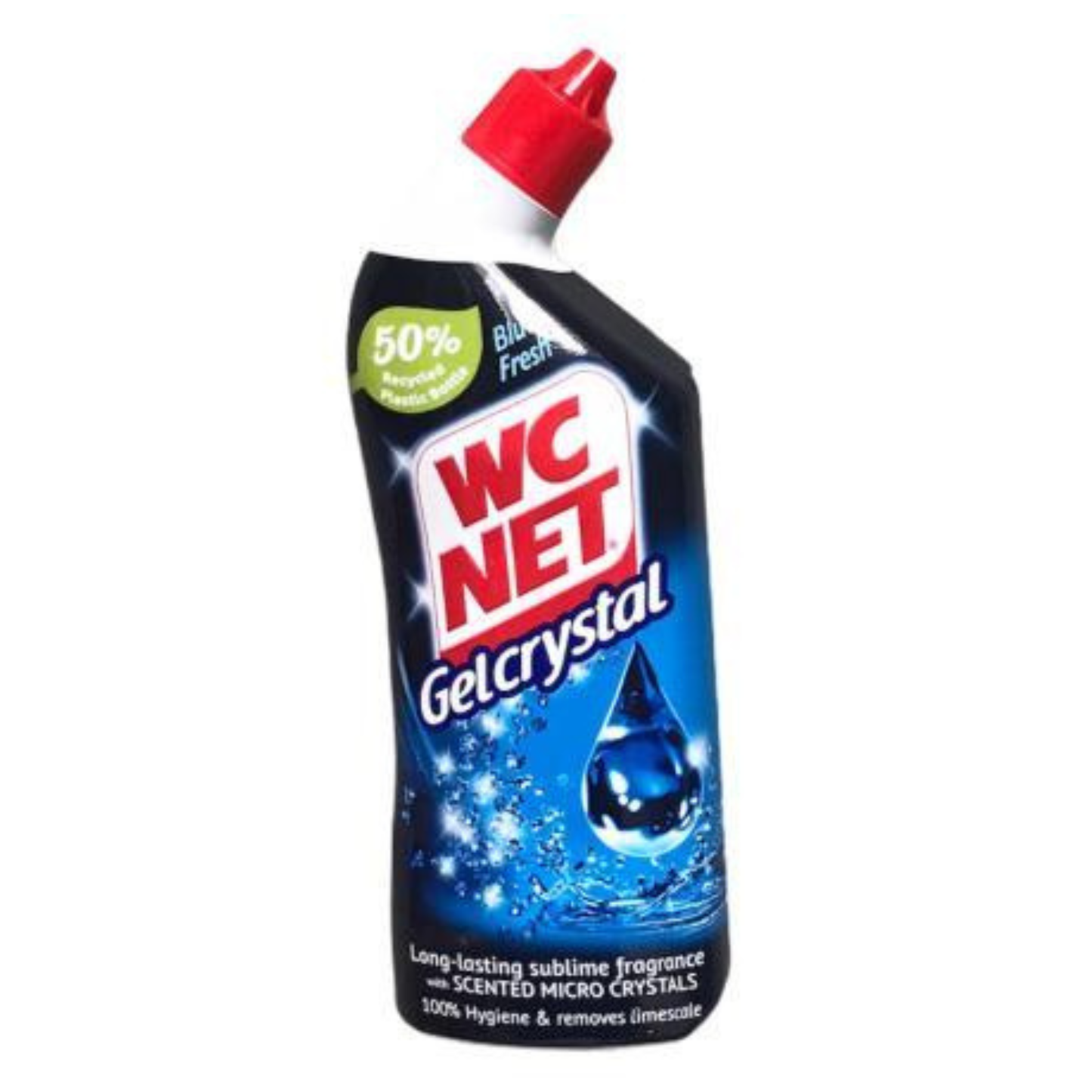 wc net gel crystal 750ml blue fresh