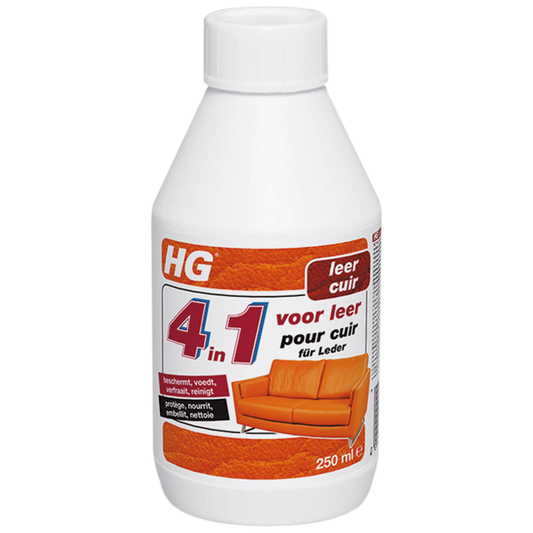 Détergent 4 en 1 pour Cuir - HG