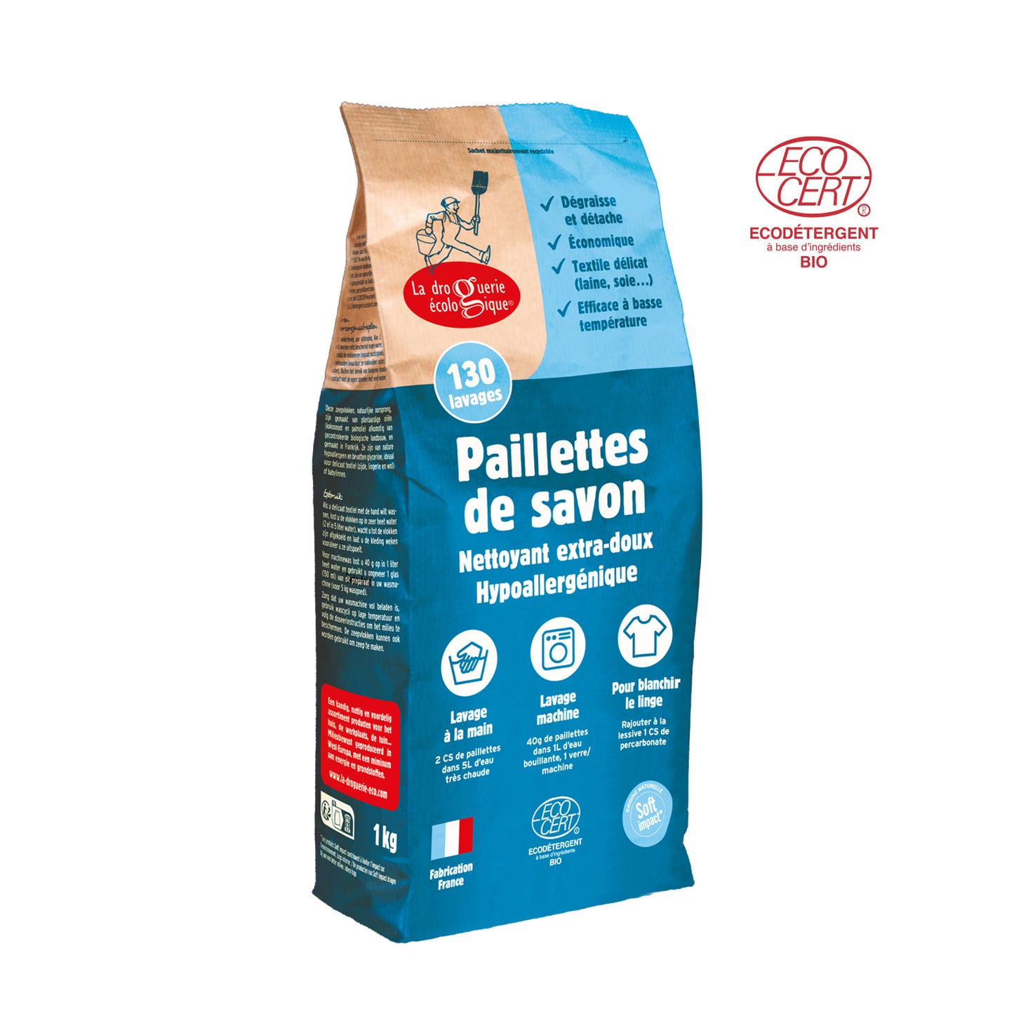 Paillettes de Savon Bio - La Droguerie Ecologique