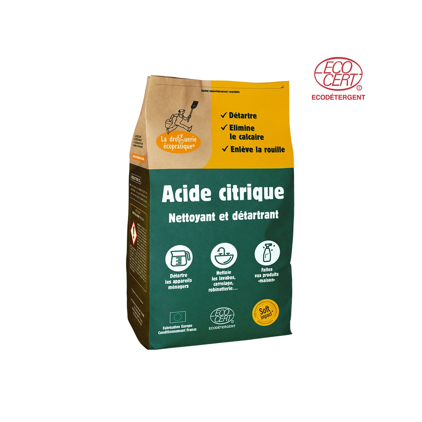 Acide Citrique - La Droguerie Ecologique