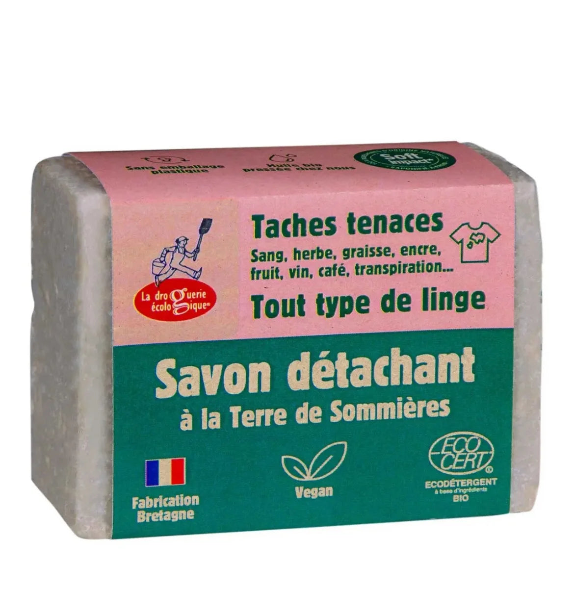 Savon détachant à la Terre de Sommières - La Droguerie Ecologique
