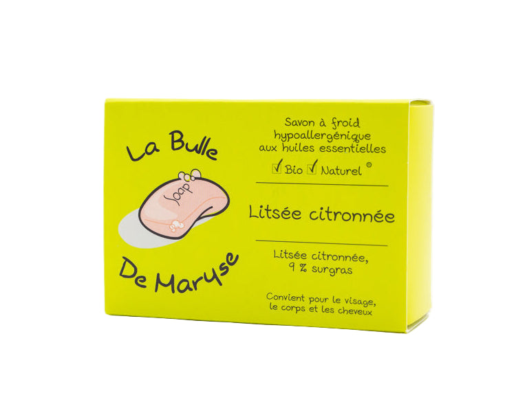 Savon Litsée Citronnée - La Bulle de Maryse
