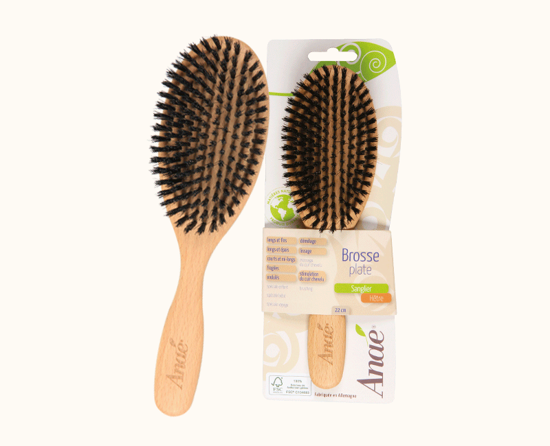 Brosse plate Sanglier-Hêtre Certifiée FSC - Anaé