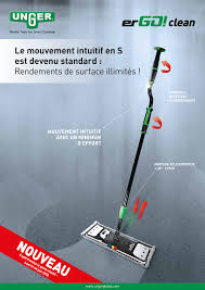 erGO! Clean - Kit complet à mop à scratch PRO - UNGER