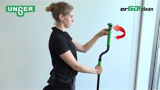 erGO! Clean - Kit complet à mop à scratch PRO - UNGER