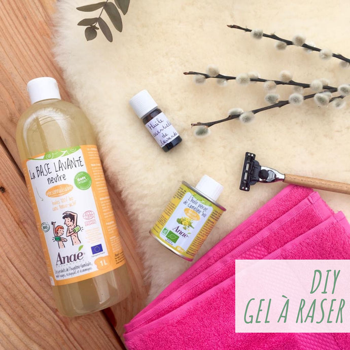 Des jambes de gazelle avec mon gel à raser maison !
