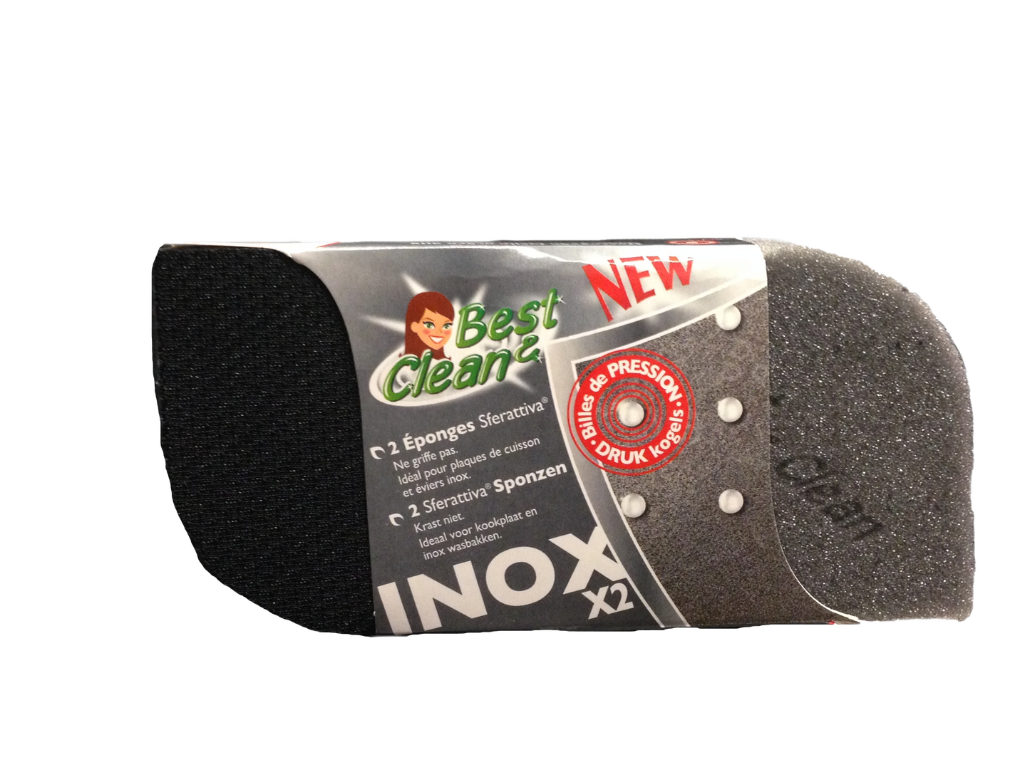 Eponges à billes de pression