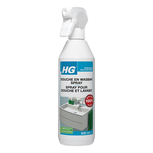 Spray pour douche & lavabo - HG