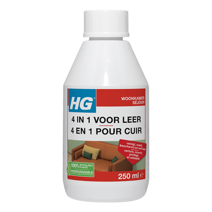 Détergent 4 en 1 pour Cuir - HG
