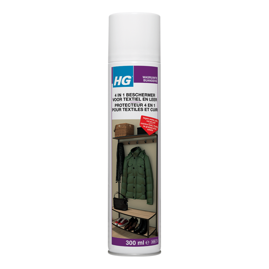 Protecteur 4 en 1 pour textiles & cuir - HG