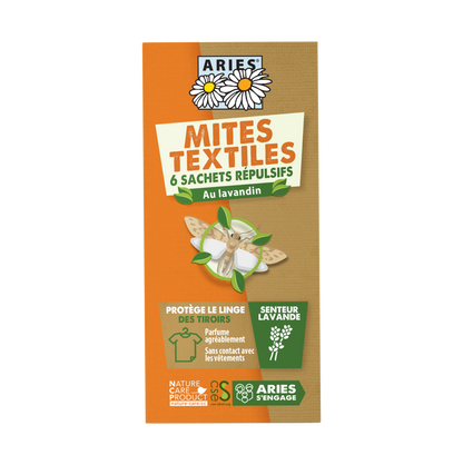Sachets répulsifs contre les mites textiles - ARIES