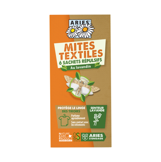 Sachets répulsifs contre les mites textiles - ARIES