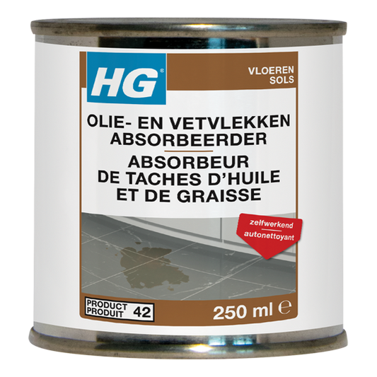 Absorbeur de taches d’huile et de graisse pour carrelages et pierres naturelles - HG