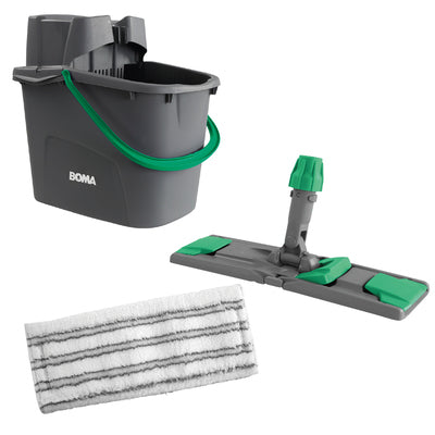 Strizzo - Système de mop à presse - Starterkit Mop & Manche