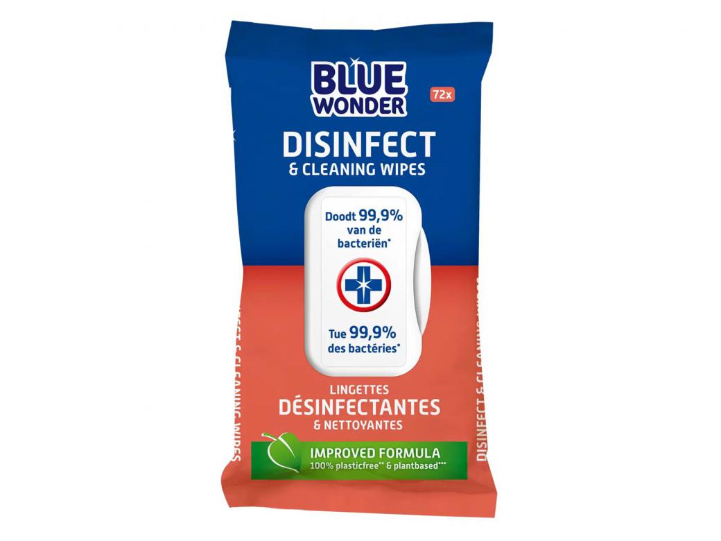 Lingettes Désinfectantes - Blue Wonder