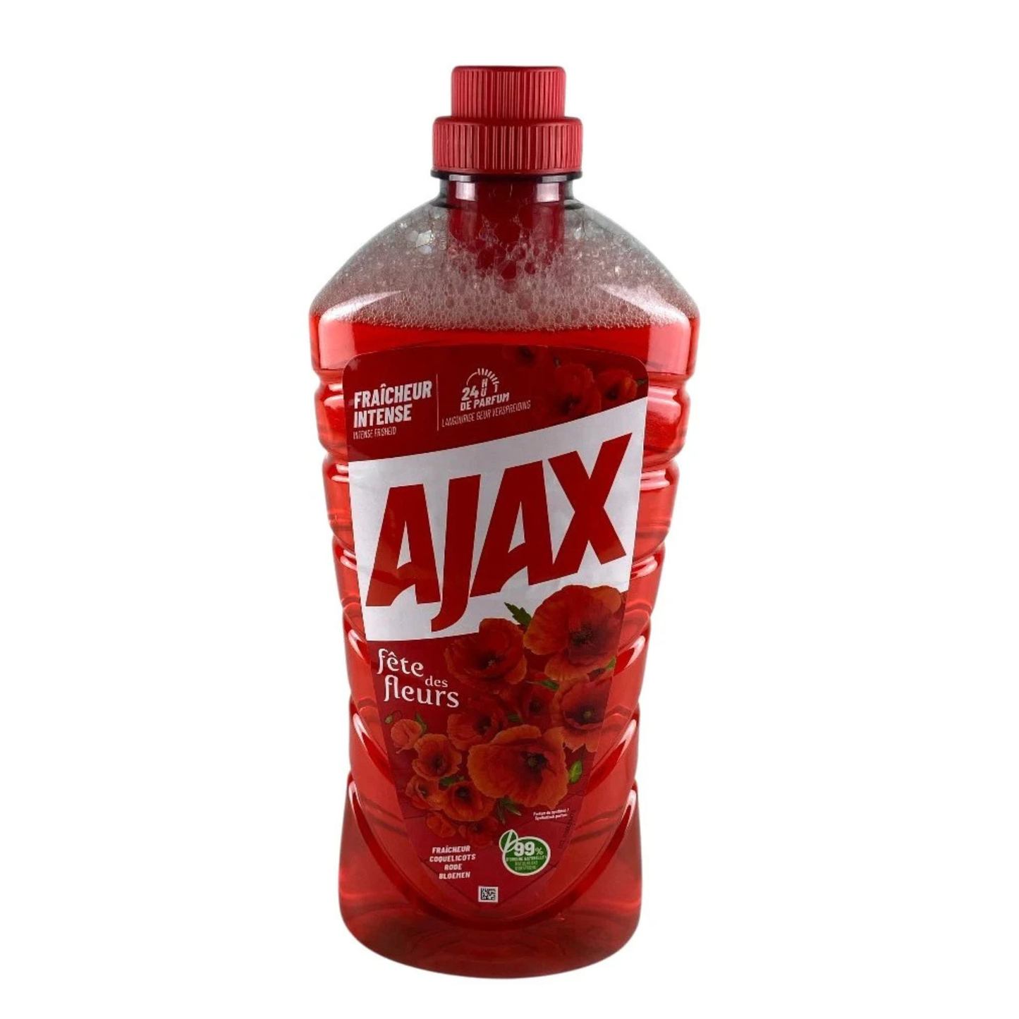 Nettoie-tout Ajax Fleurs Rouges 1,25 litres