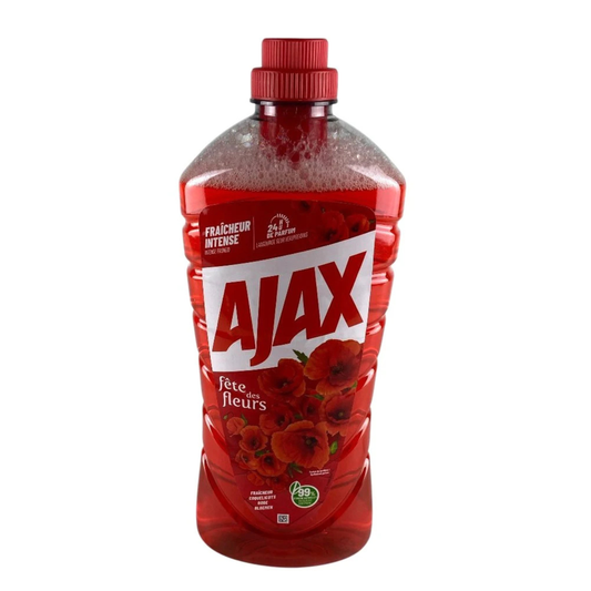 Nettoie-tout Ajax Fleurs Rouges 1,25 litres