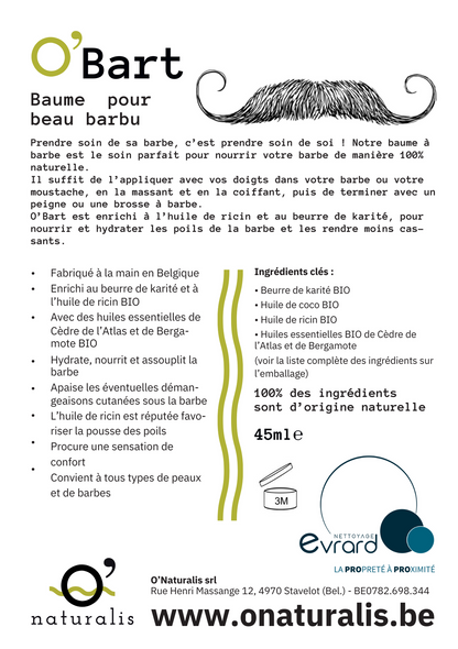 Baume O'Bart - O'Naturalis