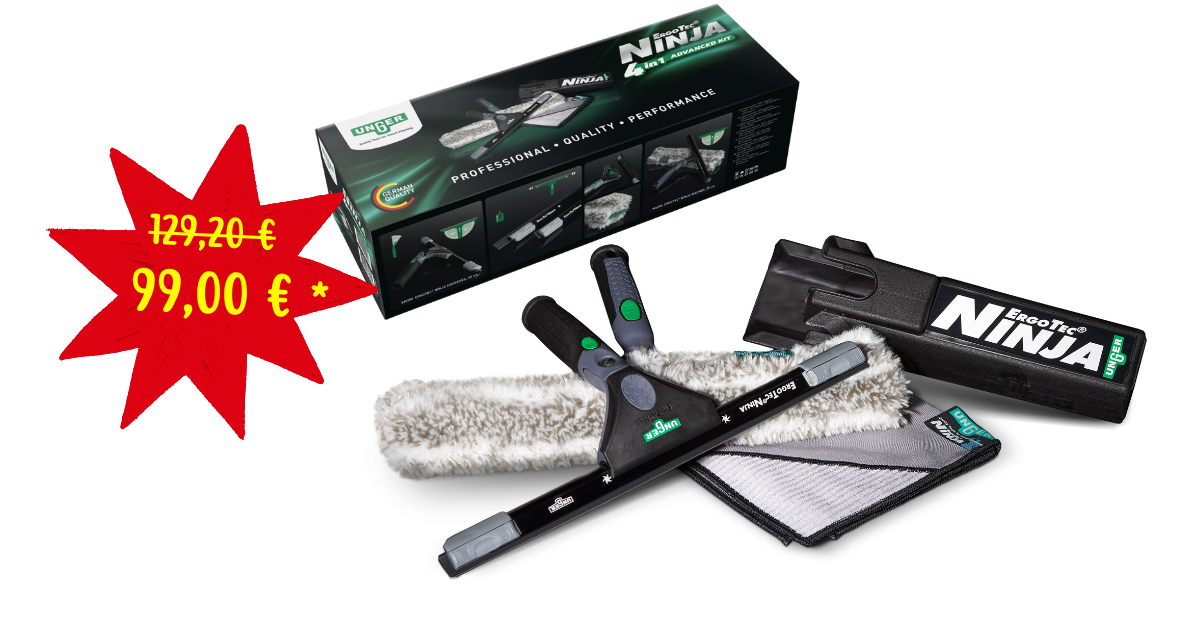 ErgoTec NINJA Kit 4in1 - UNGER