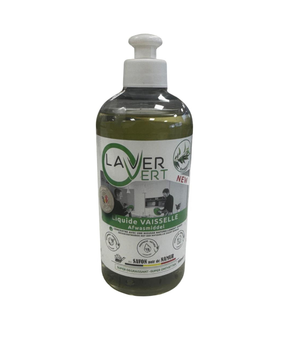Liquide vaisselle à l'eucalyptus - LaverVert
