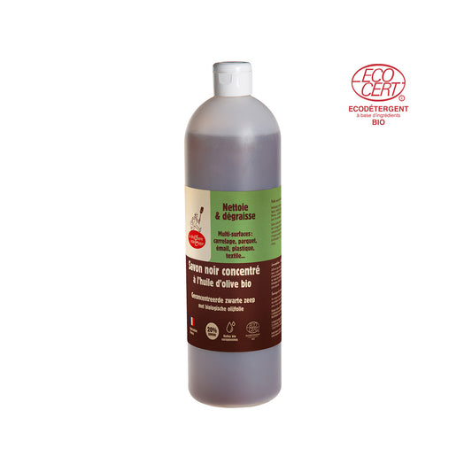 Savon noir liquide à l’huile d’olive Bio - La Droguerie Ecologique