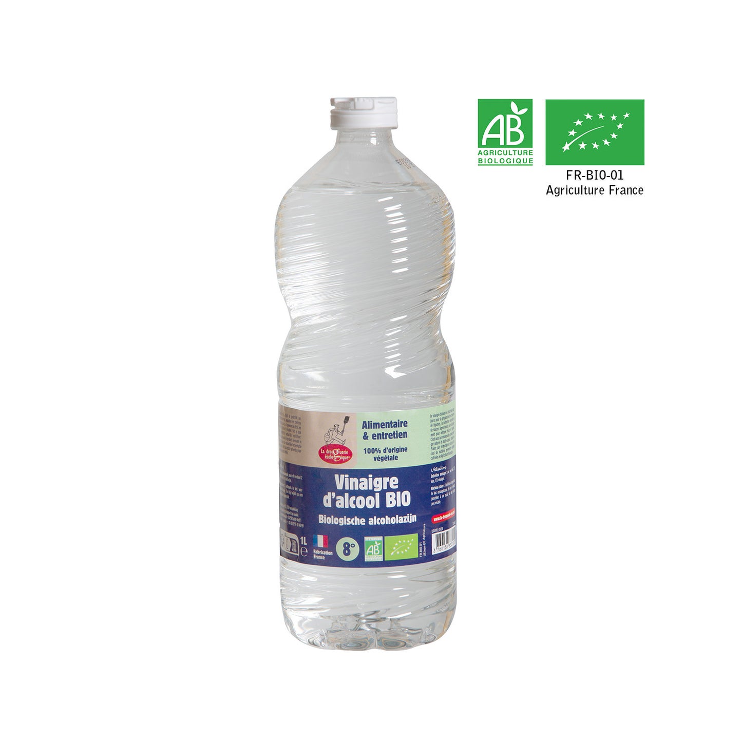 Vinaigre d’alcool 8° - La Droguerie Ecologique