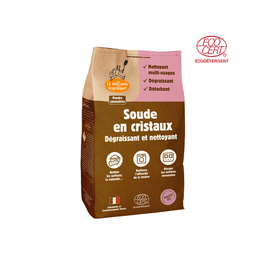 Soude en Cristaux écologique - La Droguerie Ecologique
