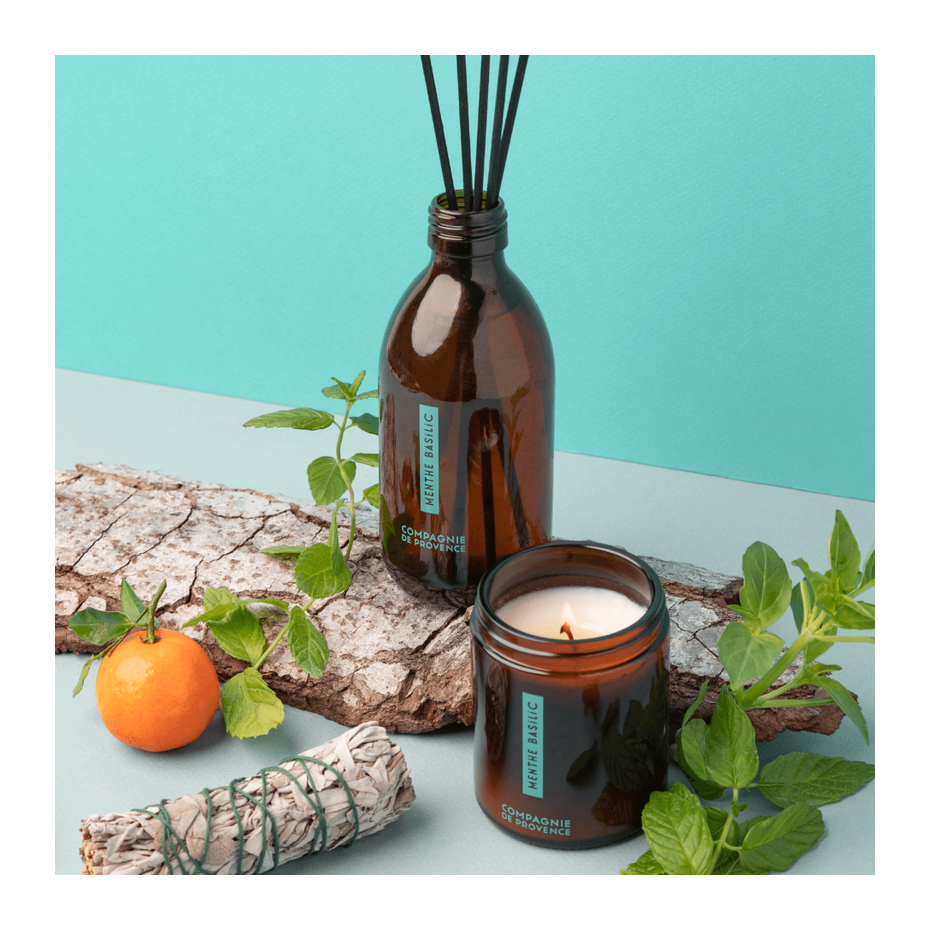 Diffuseur de parfum Energisant Menthe/Basilic - Compagnie de Provence