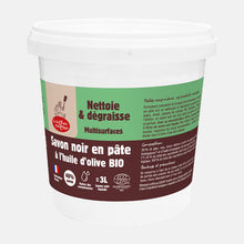 Charger l&#39;image dans la galerie, Savon noir en pâte à l’huile d’olive Bio 1Kg - La Droguerie Ecologique
