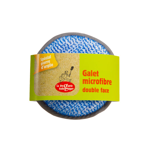 Galet microfibre double face - La Droguerie Ecologique