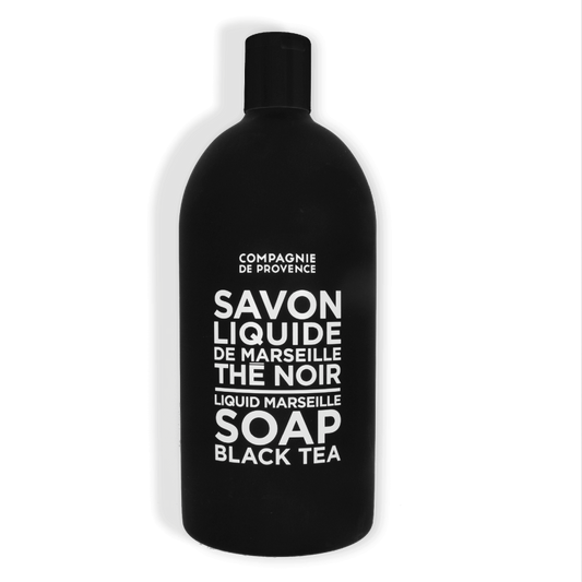 Eco-recharge de Savon Liquide de Marseille Thé Noir - Compagnie de Provence