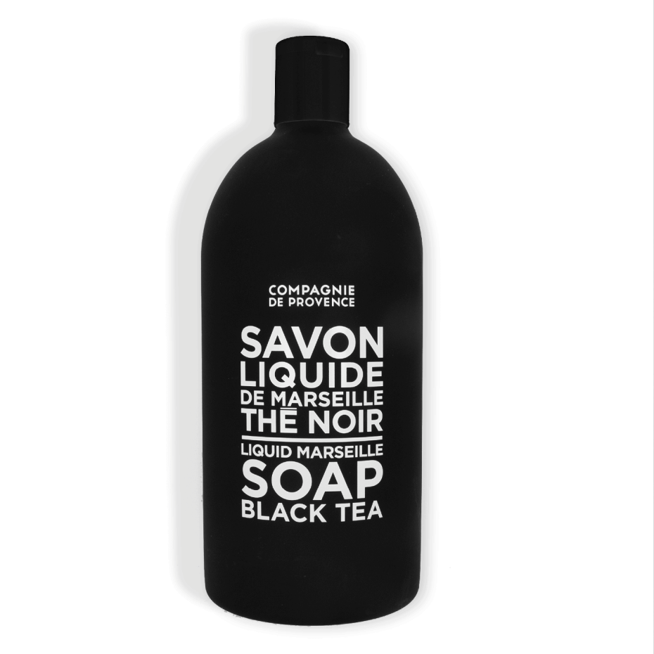 Eco-recharge de Savon Liquide de Marseille Thé Noir - Compagnie de Provence