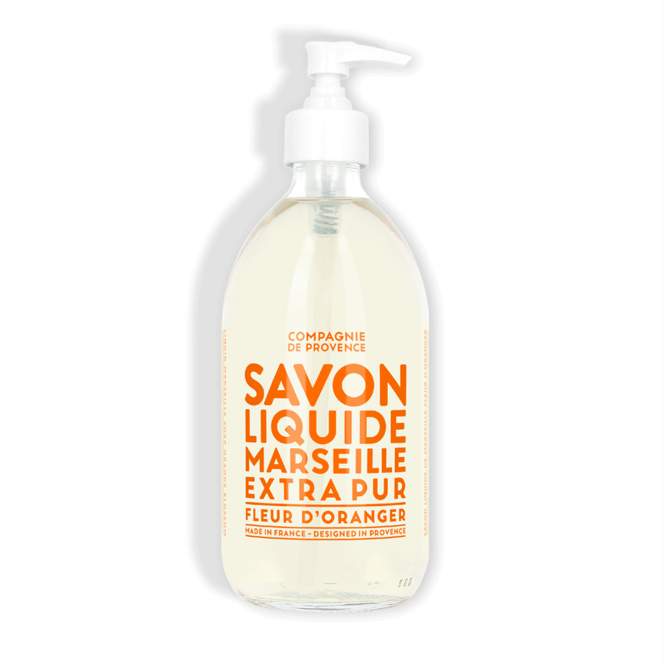 Savon Liquide de Marseille Fleur d'Oranger  - Compagnie de Provence