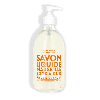 Savon Liquide de Marseille Fleur d'Oranger  - Compagnie de Provence