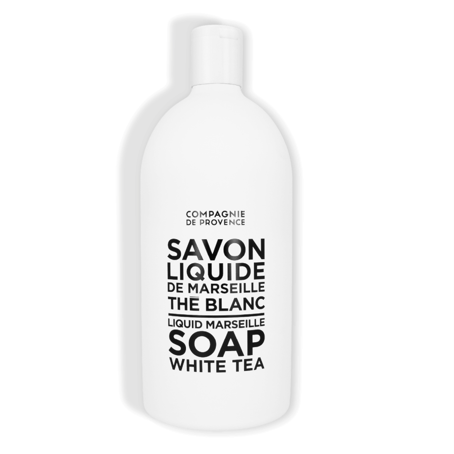 Eco-recharge de Savon Liquide de Marseille Thé Blanc - Compagnie de Provence