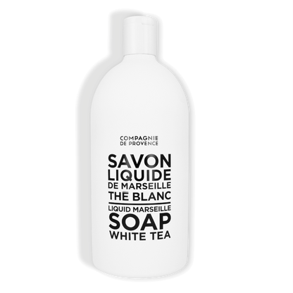 Eco-recharge de Savon Liquide de Marseille Thé Blanc - Compagnie de Provence