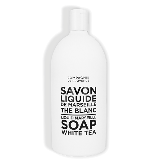 Eco-recharge de Savon Liquide de Marseille Thé Blanc - Compagnie de Provence