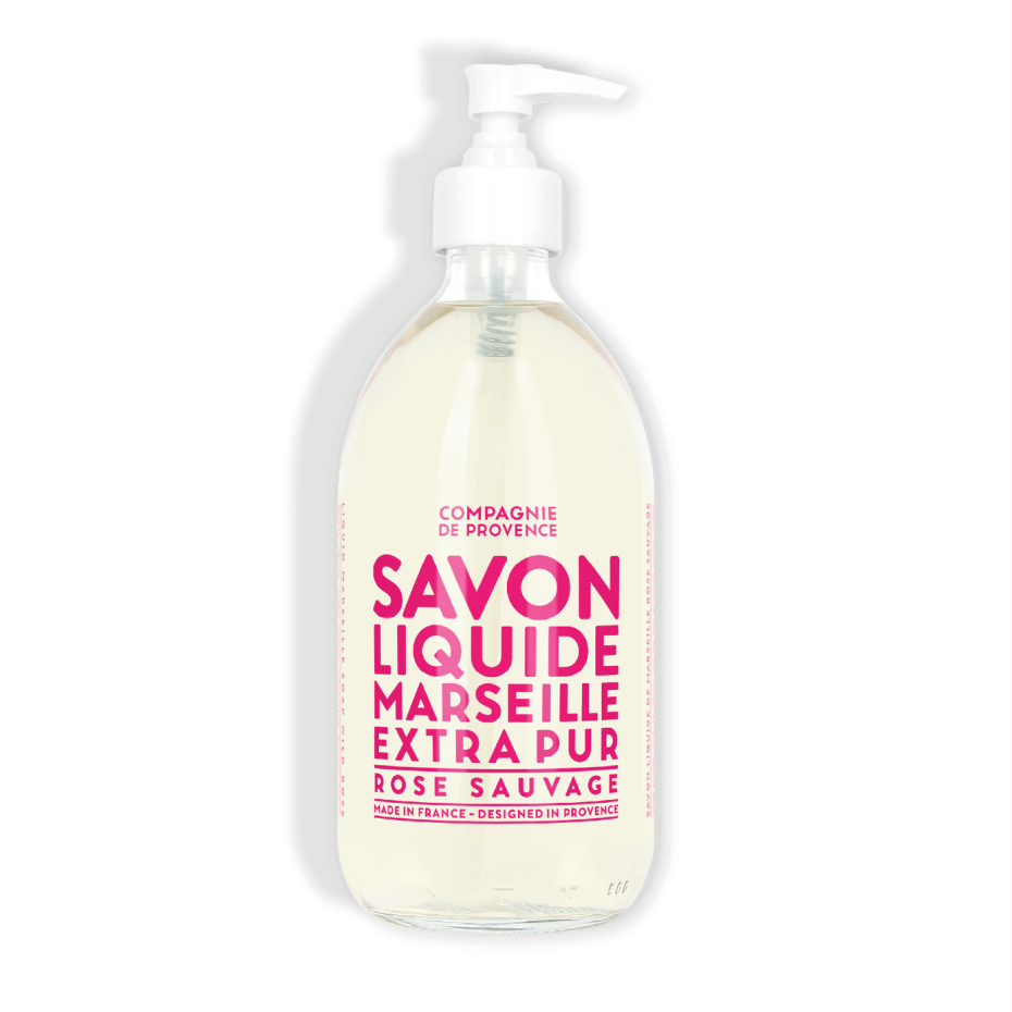 Savon Liquide de Marseille Rose Sauvage - Compagnie de Provence