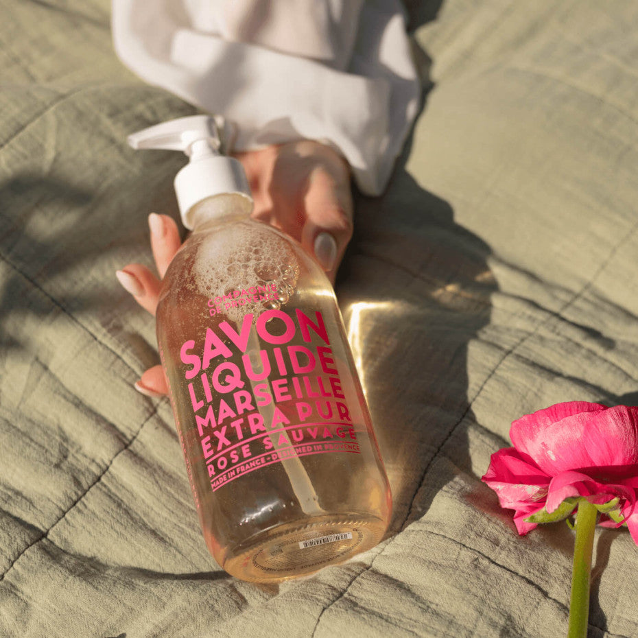 Savon Liquide de Marseille Rose Sauvage - Compagnie de Provence