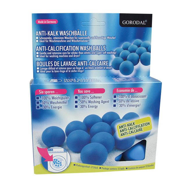 Boîte de 12 balles de lavage anti-calcaire - La Droguerie Ecologique