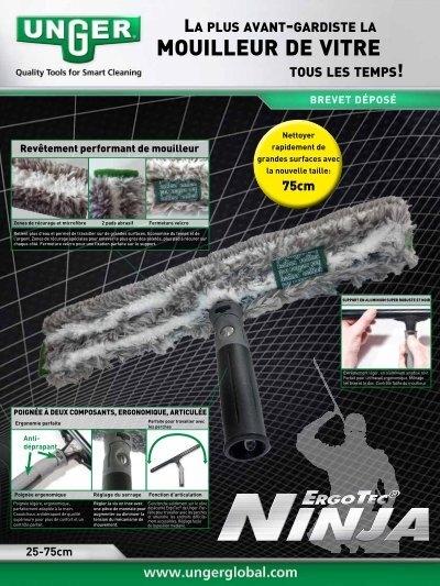 Support Mouilleur ErgoTec Ninja T-Bar - UNGER