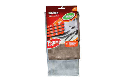 Pack de 2 Essuies Vaisselle Microfibres