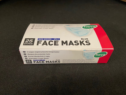 Masques de protection à usage unique