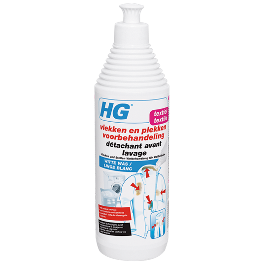 Détachant du linge blanc avant lavage - HG - 500ml