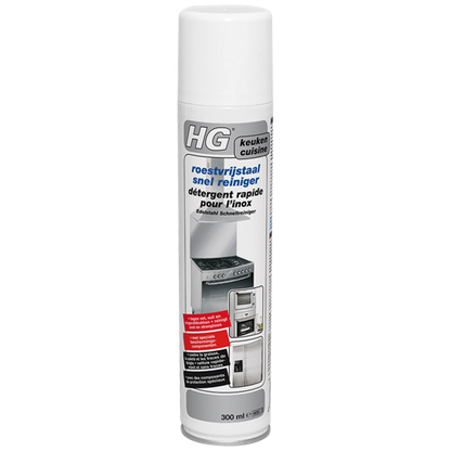 Détergent Rapide pour l'Inox - HG