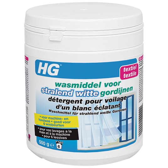 Détergent pour voilage d’un blanc éclatant - HG - 500Gr
