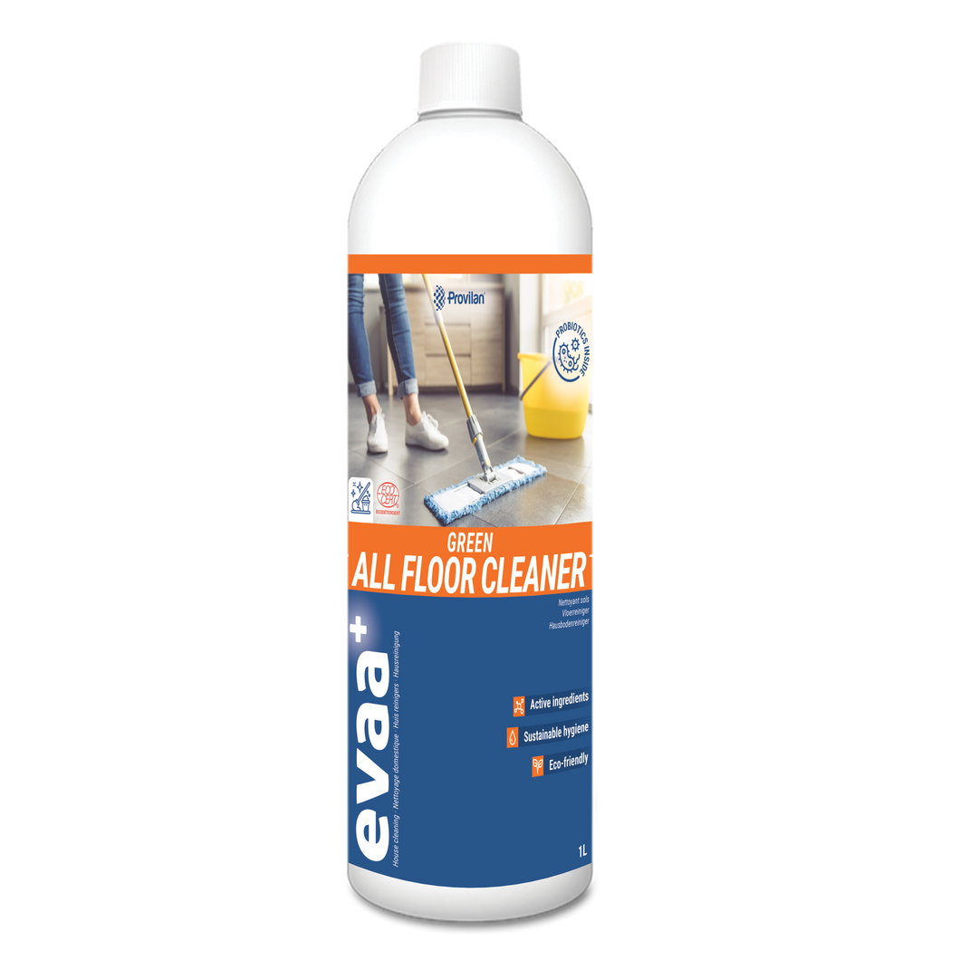 Nettoyant Sols aux Probiotiques écologique & Vegan - Evaa+ 1L