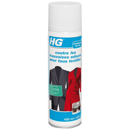 Contre les mauvaises odeurs pour tous textiles - HG