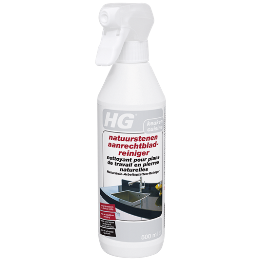 Spray nettoyant pour plans de travail en pierres naturelles - HG - 500ml
